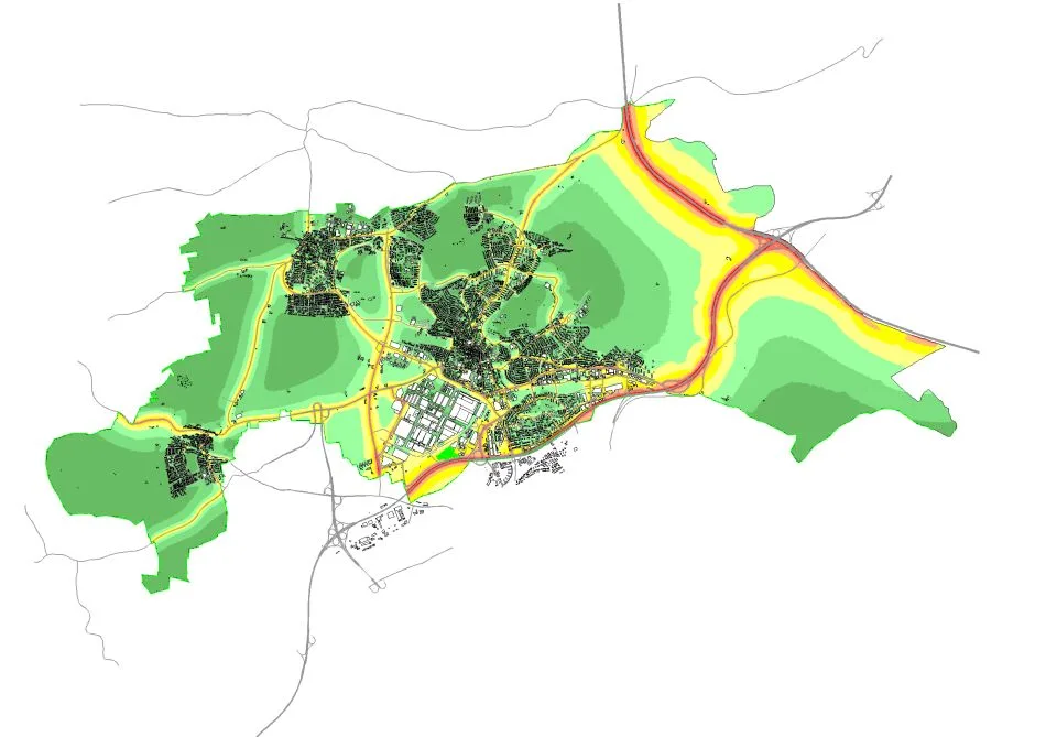 SoundPLAN module - Grid Noise Map